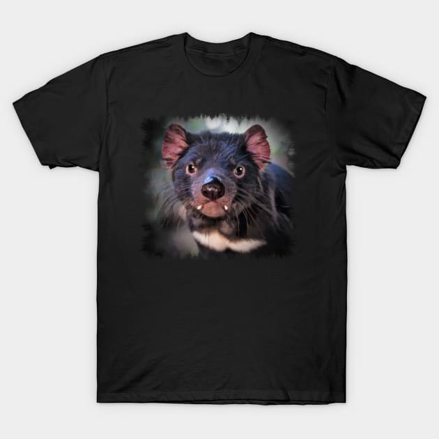 Tasmanian Devil T-Shirt by PhotoArts